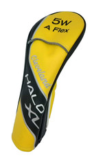 Cleveland Halo XL A Flex 5W Fairway Headcover Preowned Condition Excellent