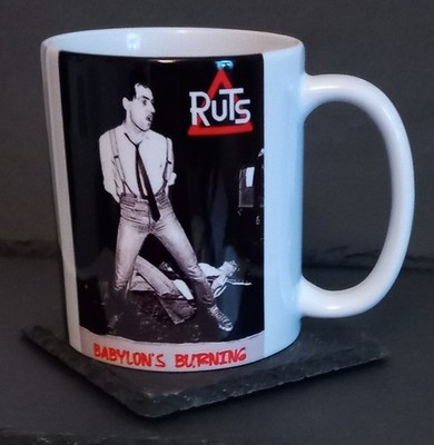 The Ruts Coffee/Tea Mug - Babylon's Burning - Punk Memorabilia - Retro Gift Mug