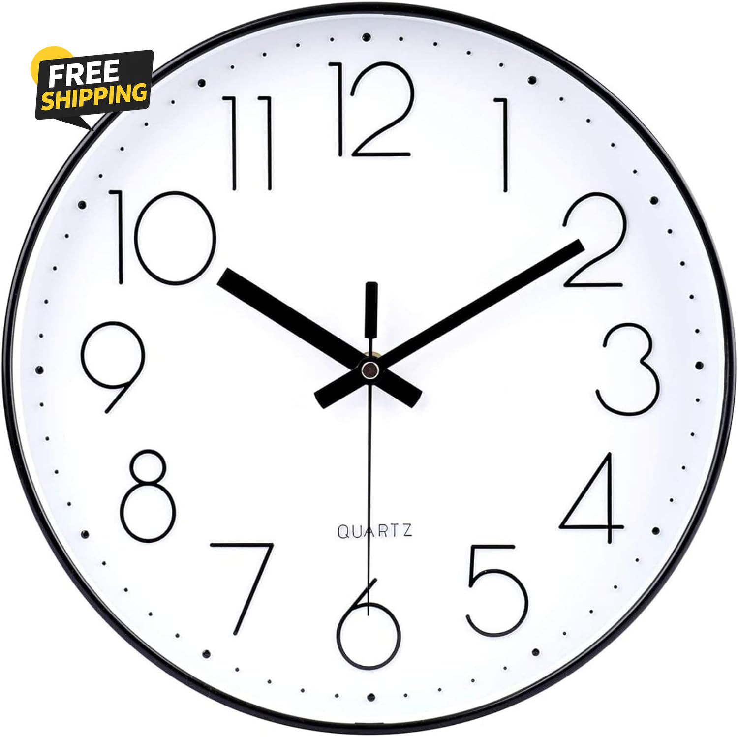 Silent Non Ticking Battery