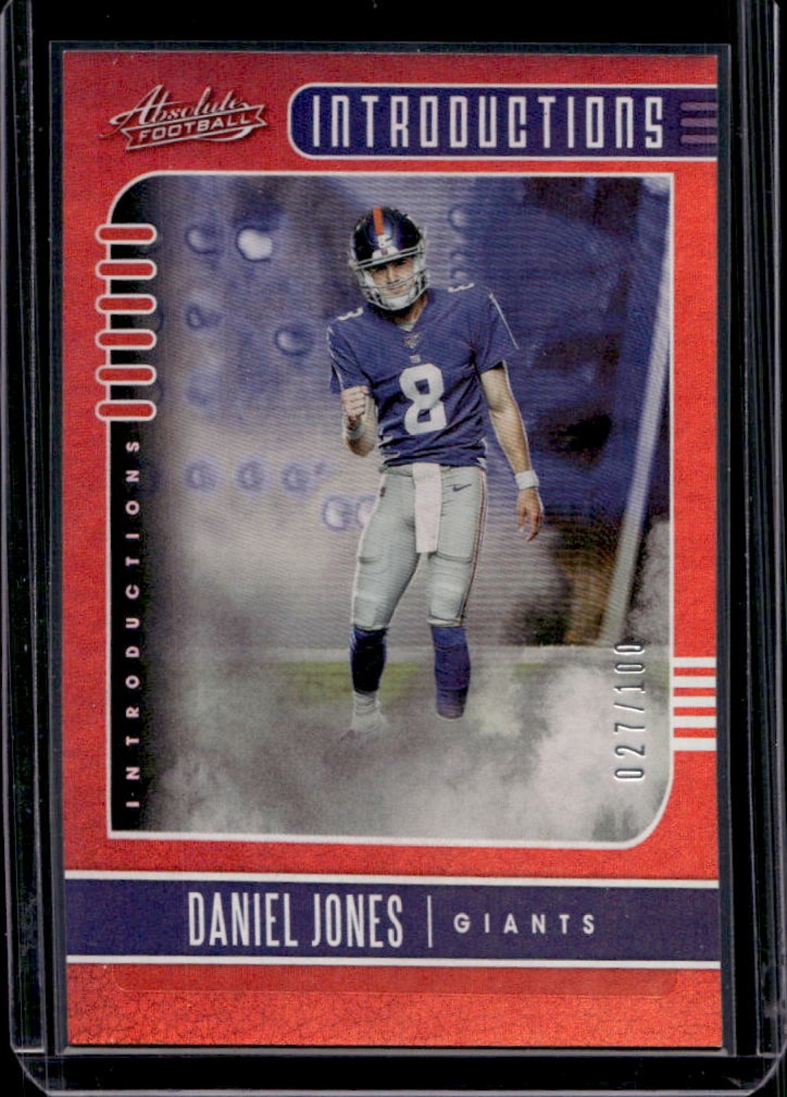 Daniel Jones Panini Absolute Introductions #3 Red