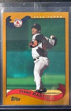 2002 Topps Pedro Martinez #1 Red Sox