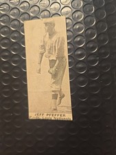 1921 National Caramel Co. Jeff Pfeffer St Louis Nationals Trimmed