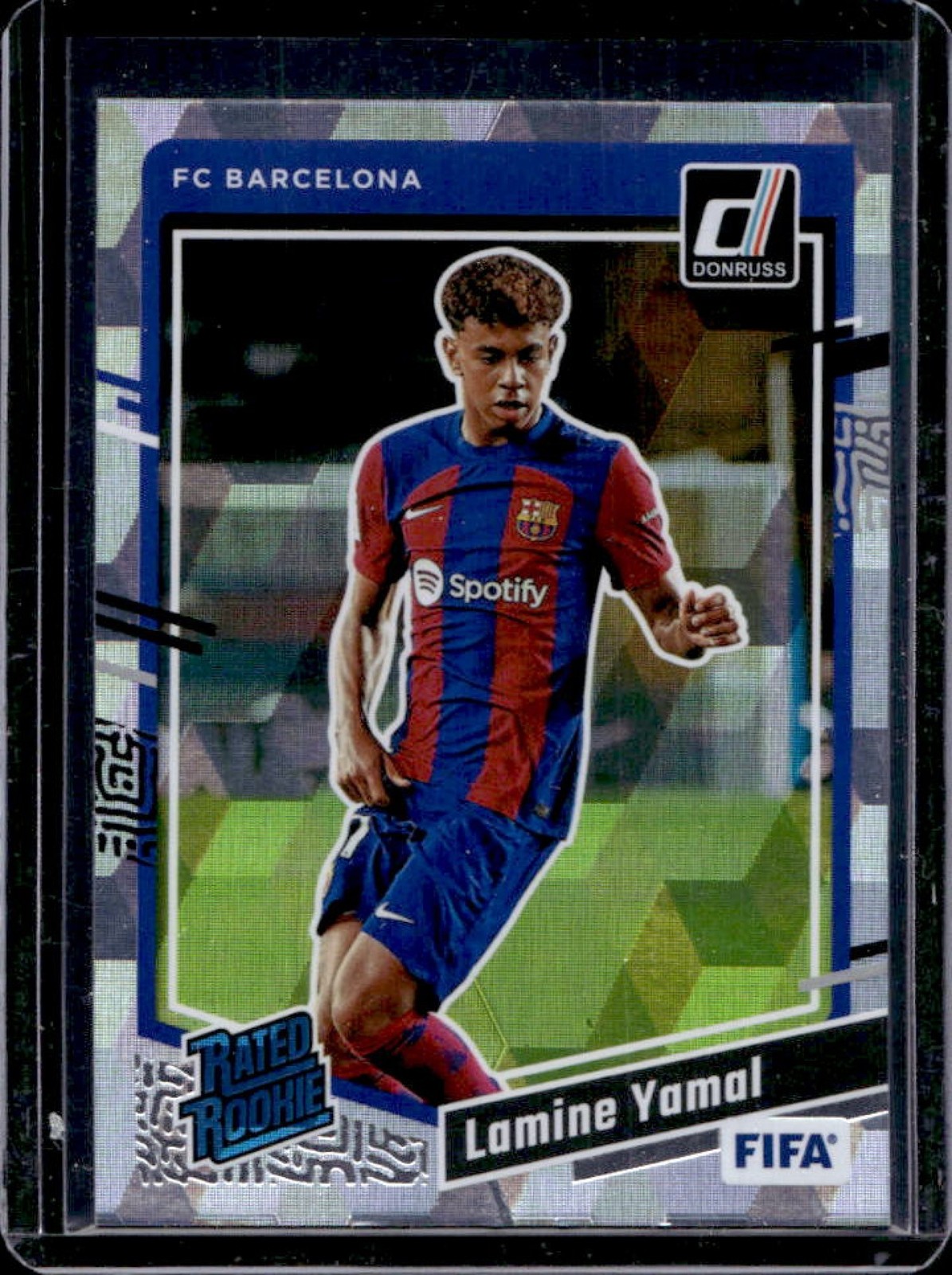 2023 Donruss Lamine Yamal Cubic Rated Rookie #177 Barcelona