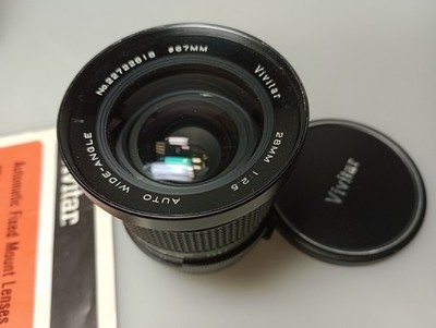 Vivitar 28mm F2.5 F. Olympus OM