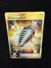 Pokémon TCG Dangerous Drill Sun & Moon - Team Up 192/181 Holo Secret Rare on eBay