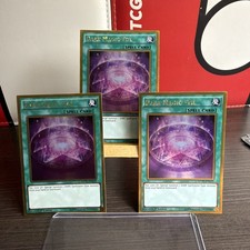 3x Dark Magic Veil MVP1-ENG19 1st edition - YUGIOH + BONUS HOLO