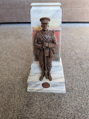 Bradford Exchange WW1 Armistice Centenary Sculpture Ltd Ed 1230/4999 IWM sehr selten