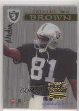 1997 Collector's Edge Excalibur Supreme Media Bobby Engram Tim Brown #24 HOF 0q3