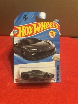 HotWheels Ferrari SF90 Stradale 2025 12台 Hot Wheels Ferrari SF90 Stradale Gray Exotic Car New! 2025 | eBay