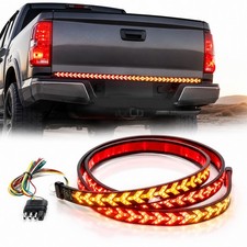 Us Led Tailgate Light Bar 60 Triple Row 5-function Strip For Pickup Trailer Suv