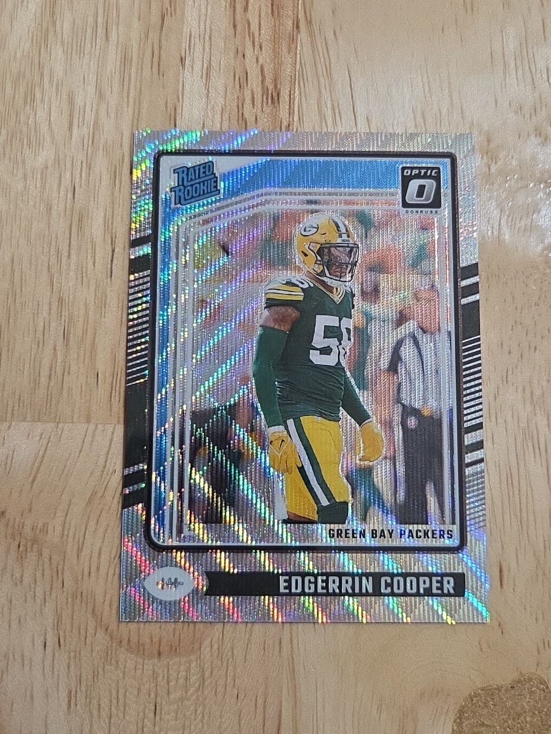 2024 Donruss Optic EDGERRIN COOPER Wave /300 #231 Rated Rookie Packers SP