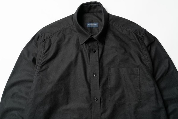Men Tailor Store Shirt Black Cotton 40 /L / 48