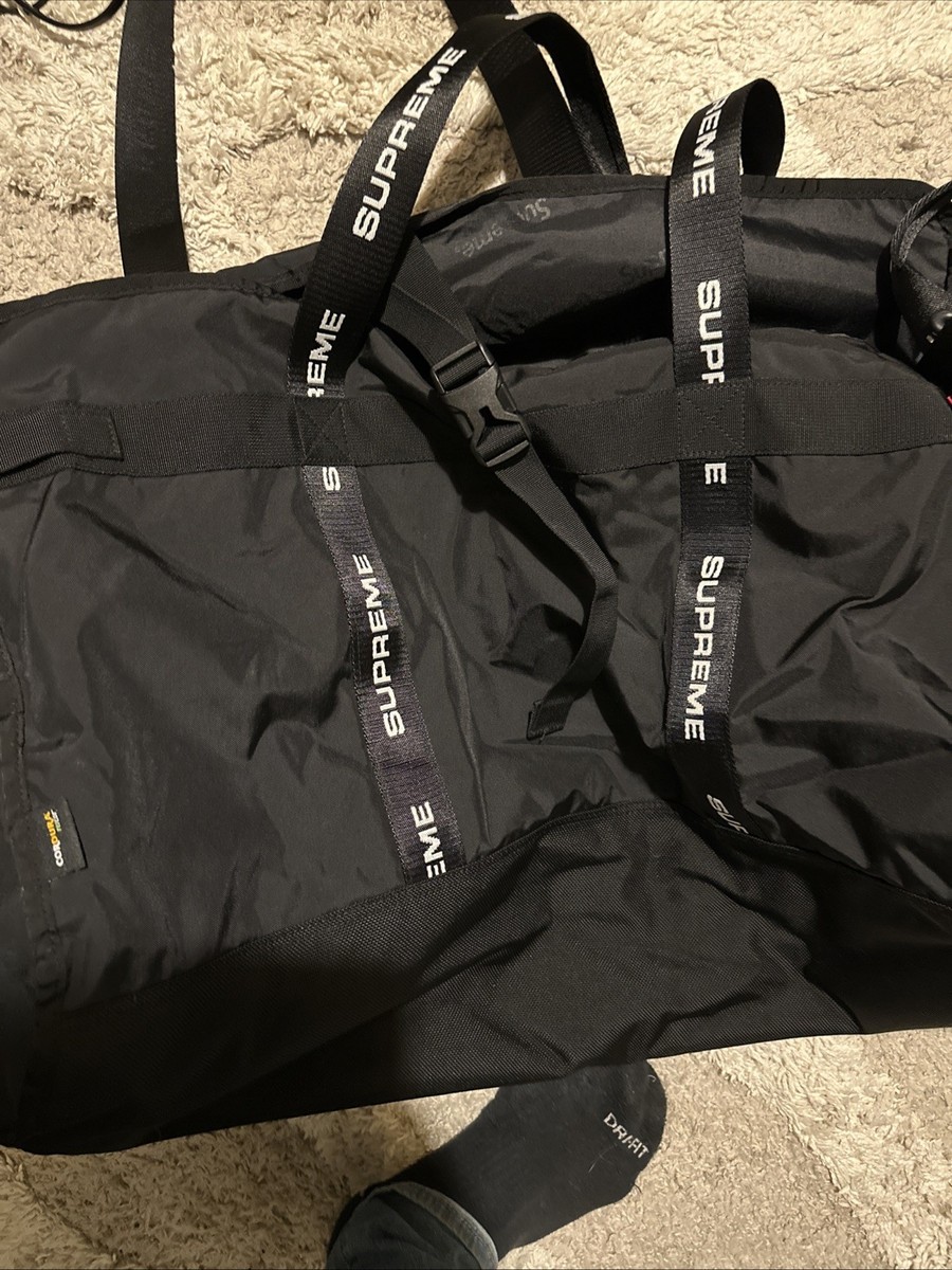 Supreme Large Haul Tote Bag Black FW22 Supreme New York 2022 Brand