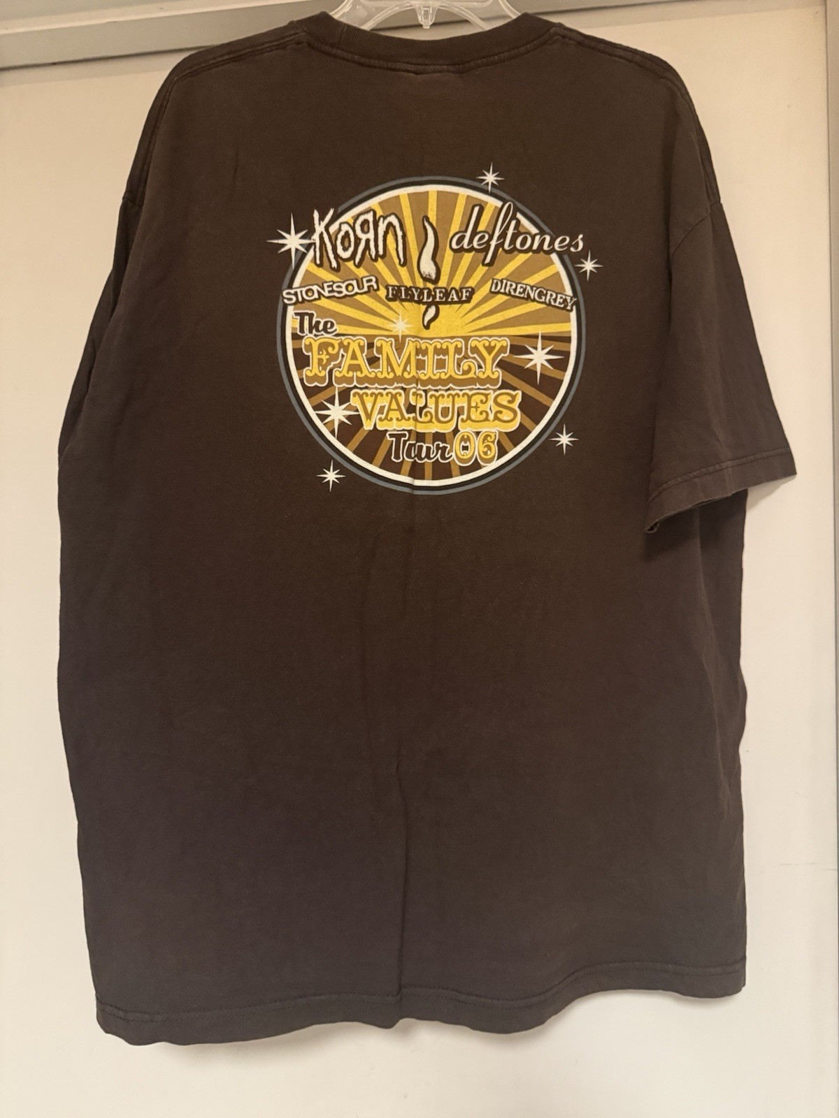 Korn 2006 Tour Tシャツ ヴィンテージ Korn 2006 Tour Deadstock Lg