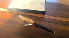 Parker 51 Ballpoint Pen Plum & Gold Original Box 2123518