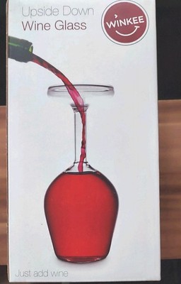 Winkee - Verkehrtes Weinglas | Upside down wine glass | Originelles Geschenk