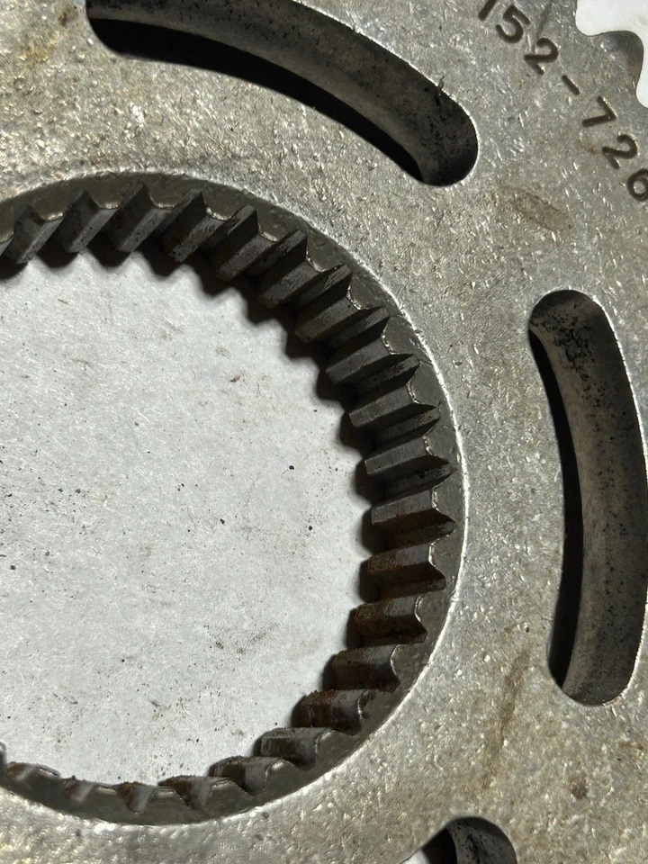 09-20 Ski-doo Mxz X 1200 4 Tec caja de cadena 43 dientes engranaje piñón 504152726 Foto 3 de 4