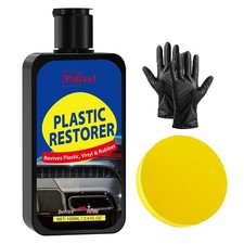 Plastic Restorer for Cars, Restores Faded Plastic, Vinyl, Rubber, Trim, Bumpers