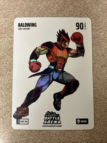2026 Bo Jackson Battle Arena #BLBF-764 `BALDWING` Drake Baldwin Blizzard Foil RC