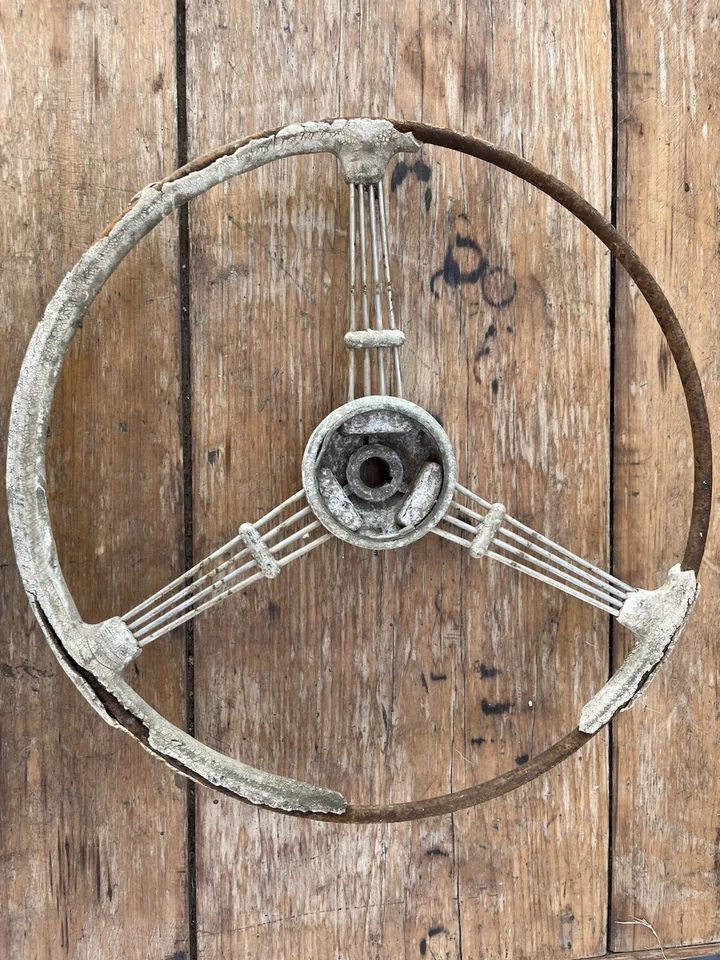 BMW 328 327 327/8 326 EMW SEDAN COUPE CABRIO 1936-1940 STEERING WHEEL Rare!! - Imagem 2 de 4