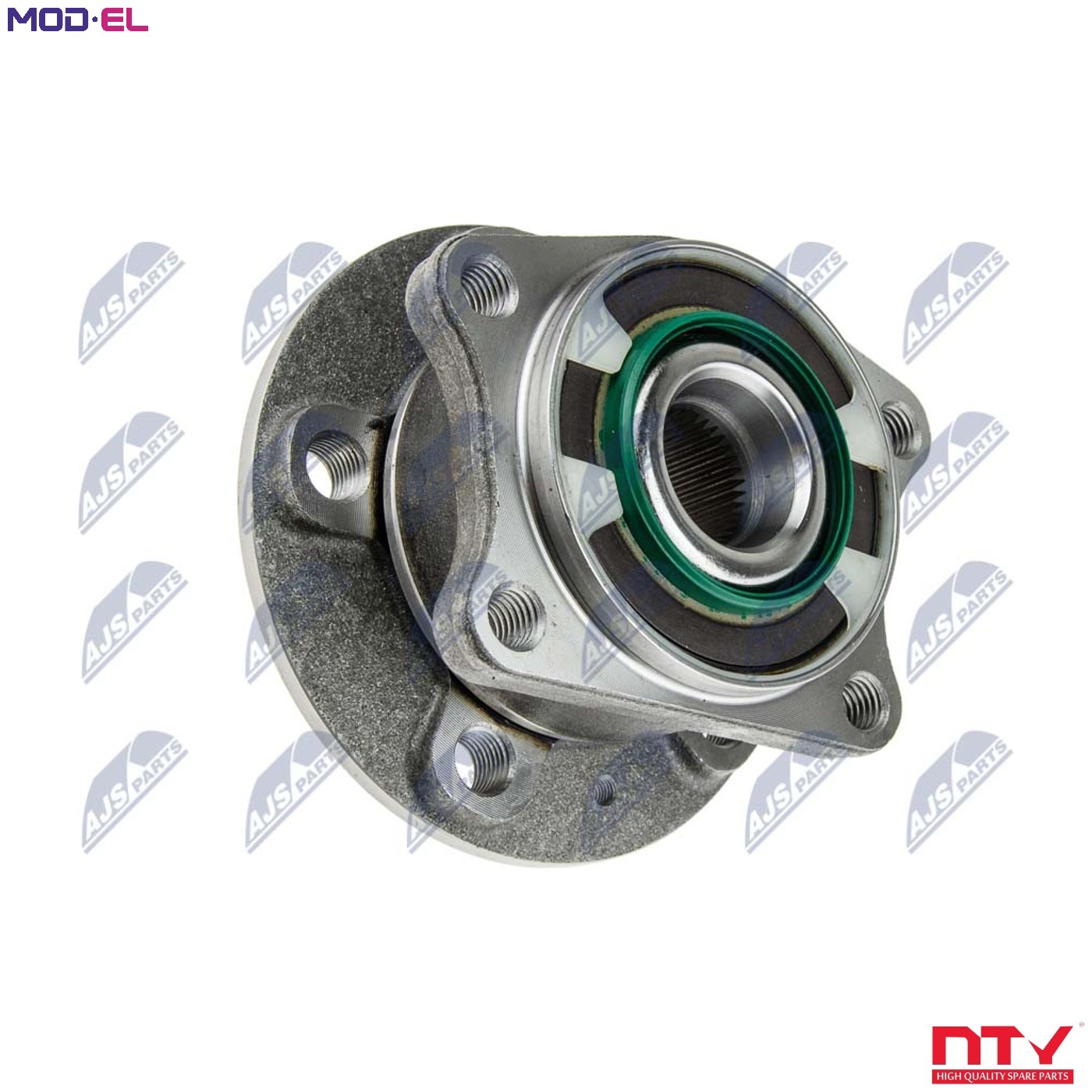 Wheel bearing Rear Axle KLT-VV-025 NTY for VOLVO XC90 I - Image 6