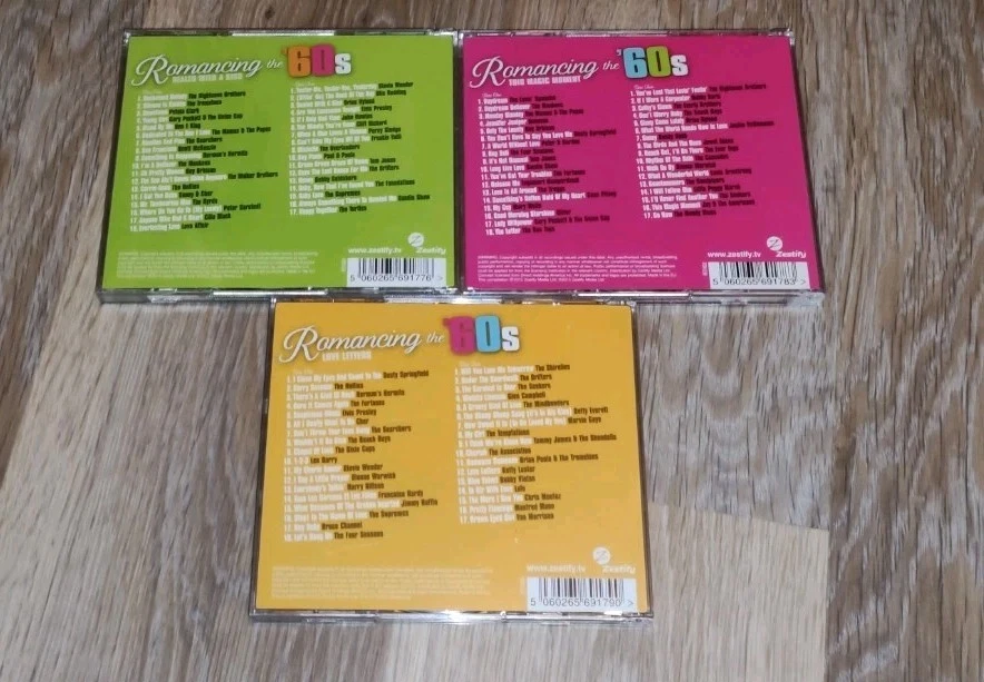 Romancing The '60s Sealed With A Kiss Vol. 1 - 3 Doppel-CDs - Bild 2 von 3