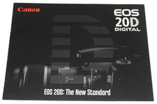 Vintage Canon EOS 20D Digital Camera Brochure