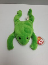 TY Beanie Baby - Legs the Frog - 1993 Retired Rare With Extra TAG! (W)