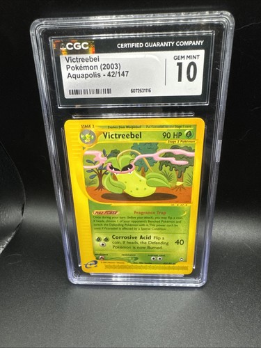 Victreebel graded CGC 10 for sale on eBay