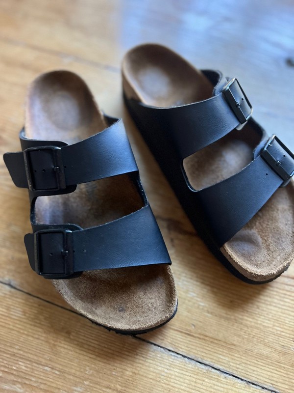 Birkenstock Arizona Flex Platform Papillio Sandals Women Vegan Birko-Flor 40