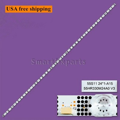 LED Strips For TCL B0101-000627 55HR330M24A0 55S11-ZX3030A1-24X1 55S453 55V6EA