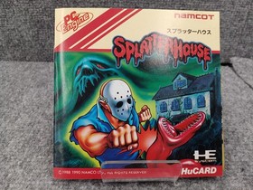 Splatterhouse PC Engine Game Japan Horror Gore Side-Scroll Action Japan P4