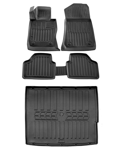 Gummimatten FußMatten Kofferraumwanne FüR Bmw X1 E84 2009-2015-image