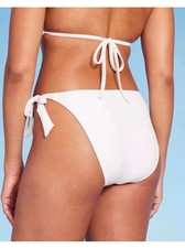Women's Shade  Shore High Leg Side Hipster Cheeky Bikini Bottom White XL NWT