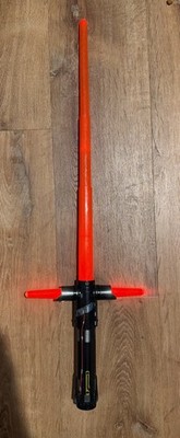 2019 Hasbro Star Wars Kylo Ren Lightsaber Glows - Tested/Works - Normal Wear