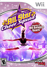 All Star Cheer Squad (Nintendo Wii, 2008) Free Shipping Excellent Condition