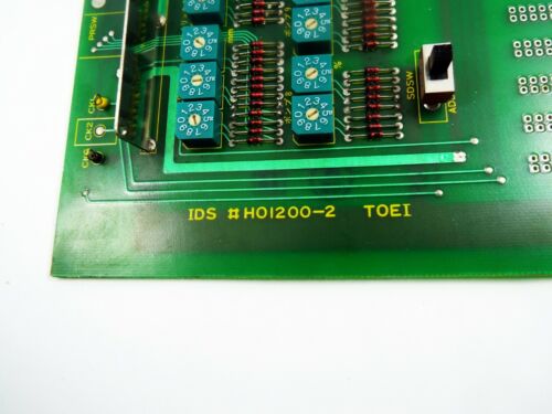 TOSHIBA HO1200-2 INJECTROL V BOARD FOR TOSHIBA INJECTION MOLDING MACHINE