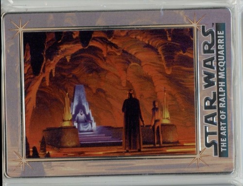 EMPEROR 1996 Star Wars Metal Art of Ralph McQuarrie Limited Sealed #20