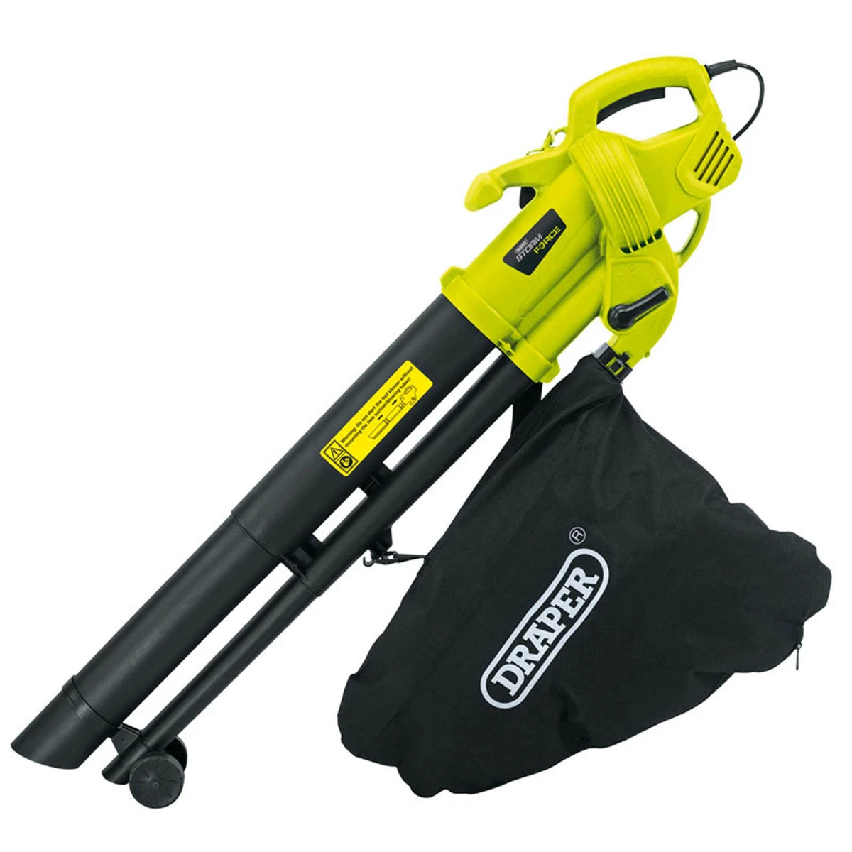 Draper 3000W Electric Garden Leaf Grass Mulcher Blower Hoover Vacuum Vac 82104