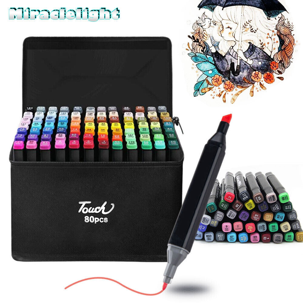 Piece Set Brush Tip Neon Colors