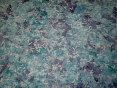 New Off The Bolt: Jasmine Butterflies  BTY  100% Cotton  SALE $5.00