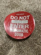 100 Automatic Door In Out Do Not Enter Sticker Decal