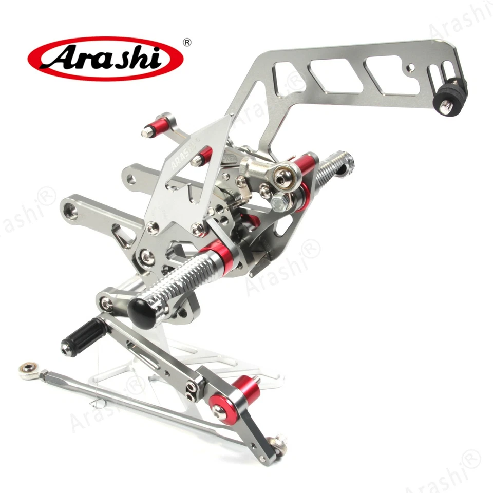 GRAY V2.0 Footrest Rearsets Foot Pegs For Yamaha MT-10 FZ-10 2016-2022 FZ10 MT10 - Image 4 of 4