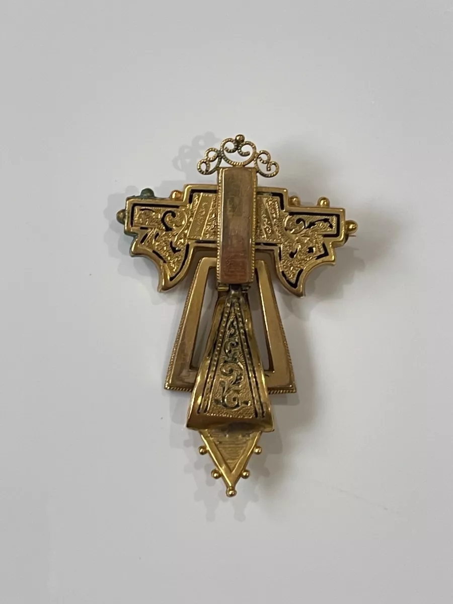 Antique 2024 gold cross