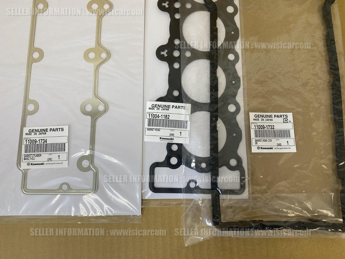 Q3 KAWASAKI ZXR250 ZX250A ZX250C LOWER CRANKCASE GASKET SET