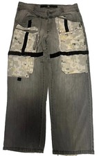 Vintage 90s Marithe Francois Girbaud Shuttle Strap Pants Parachute Y2K MFG 38x32