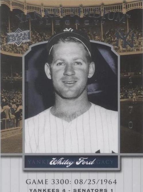 2008 Upper Deck - Whitey Ford #YSL3300 - 1 of 1