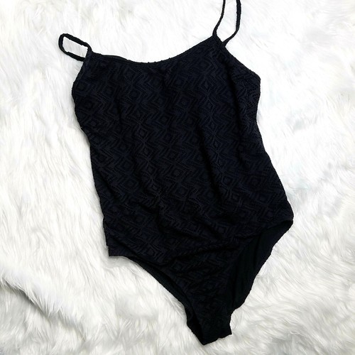 Catalina superposición de encaje negro para mujer de una pieza traje de baño  Traje de Baño XL 16-18 | eBay