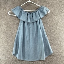 Express Women's Dress Size Extra Small Blue Sleeveless Pullover