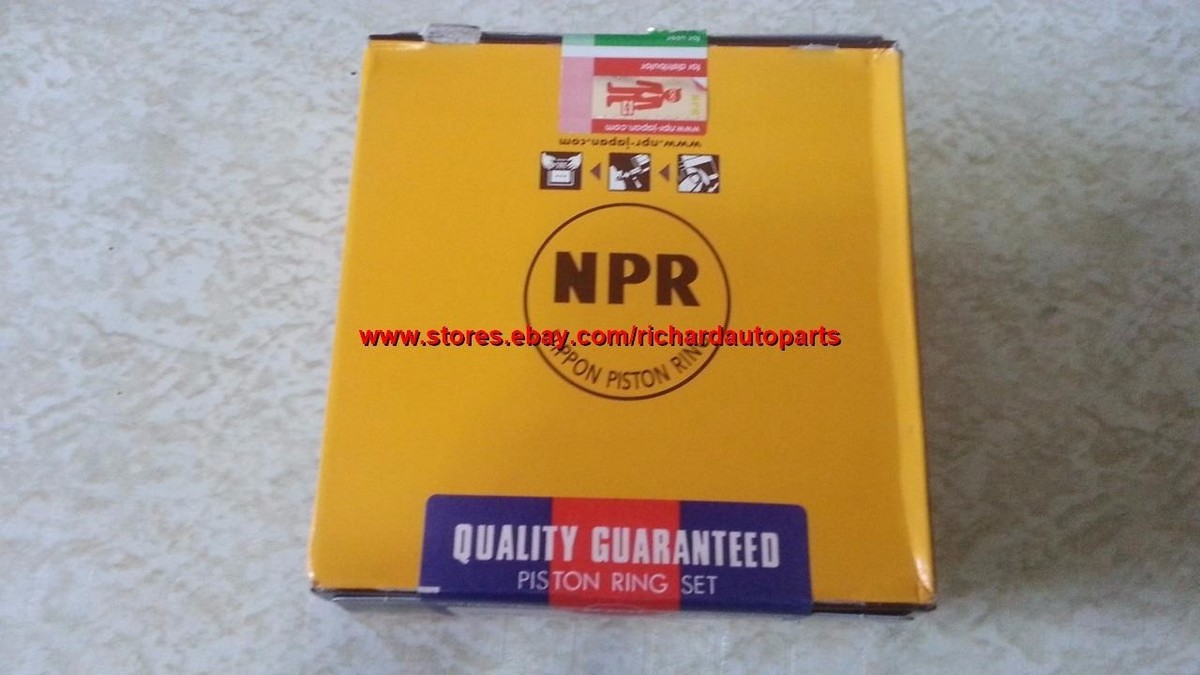 Heavy Duty Piston Assembly & Piston Ring Isuzu 4BE1 NKR ALFIN ART